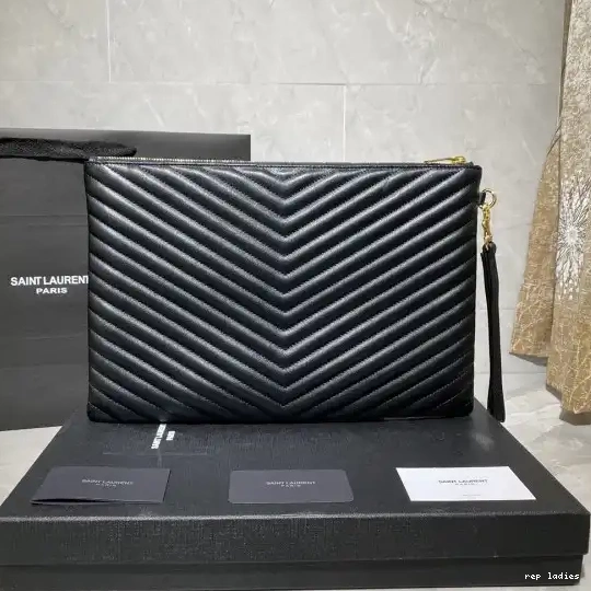 Repladies REP MONOGRAM CLUTCH YSL 0622